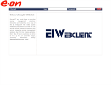Tablet Screenshot of eon.energyict.com